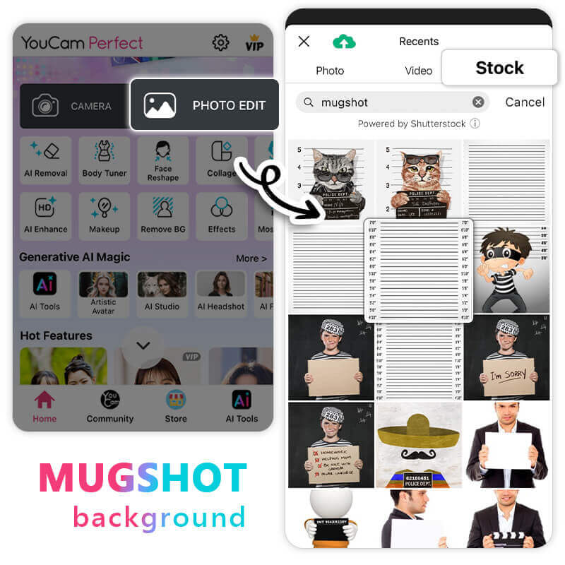 How to Add Mugshot Filter to Your Photo using a Mugshot Creator