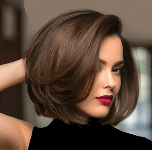 Coupe bobcut tendance : bubble bob