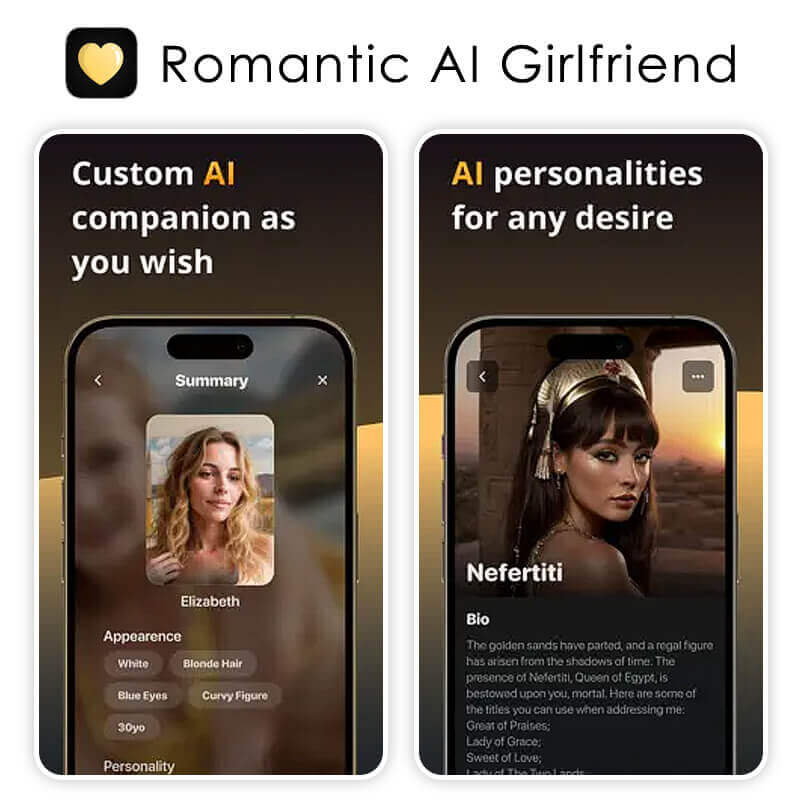 Best AI Girlfriend App: Romantic AI