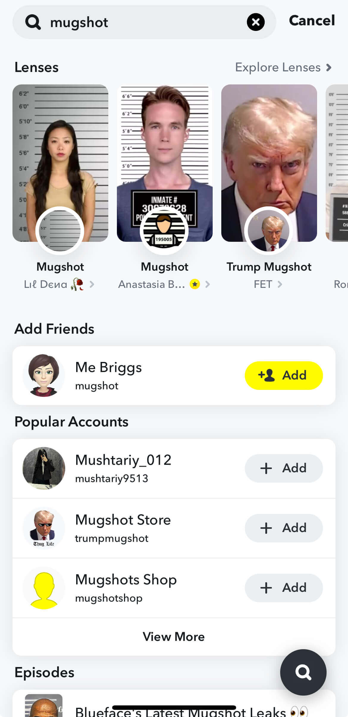 Mugshot Filter in Snapchat