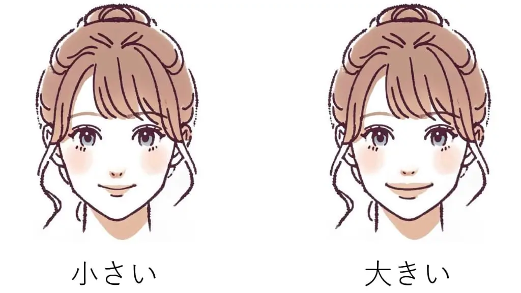 口のサイズは？