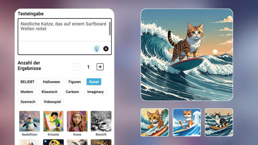 Ein KI-generiertes Bild einer Frau mit futuristischen Elementen, erstellt mit einem KI-Bildgenerator ohne Anmeldung.