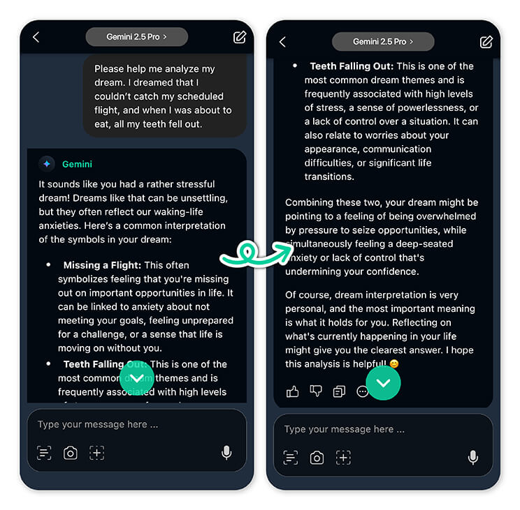 Share your dream with AI Dream Interpreter Share your dream with AI Dream Interpreter
