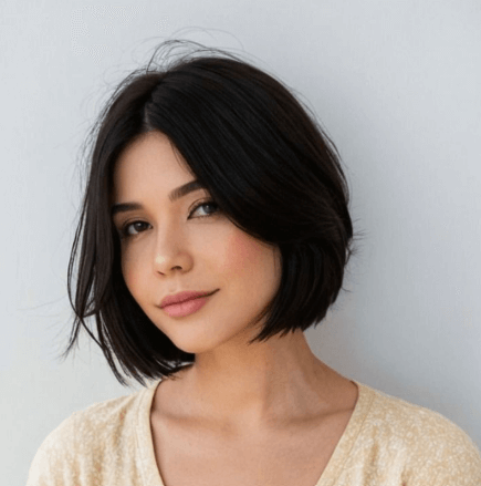 Tendance coupe carré / bob cut Eté 2025