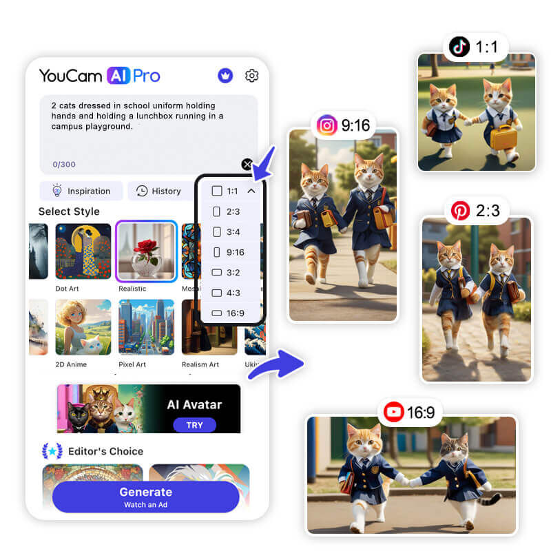 7 Ratios d’images générées par IA pour des flyers Black Friday et Cyber Monday