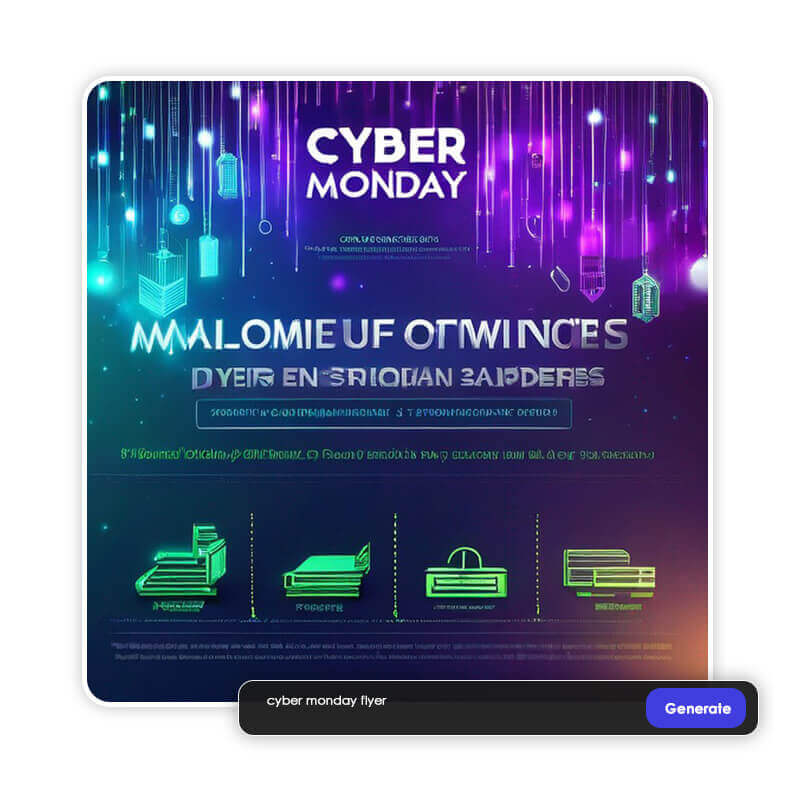 Meilleur générateur de flyer Black Friday : 50+ styles IA