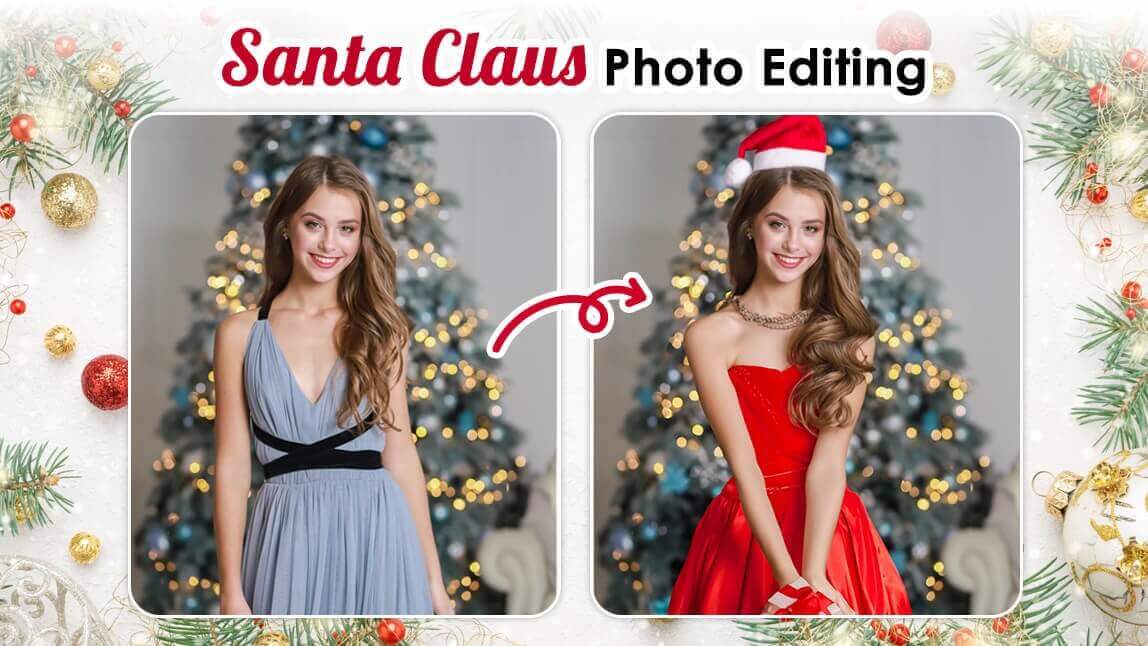 Santa Claus Photo Editing: Turn Yourself Into Santa Claus With AI