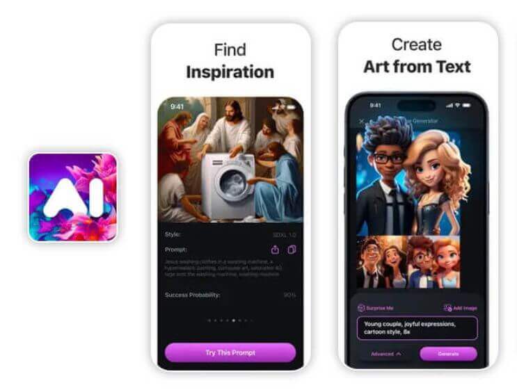 ARTA - AI 藝術圖片及影片產生器