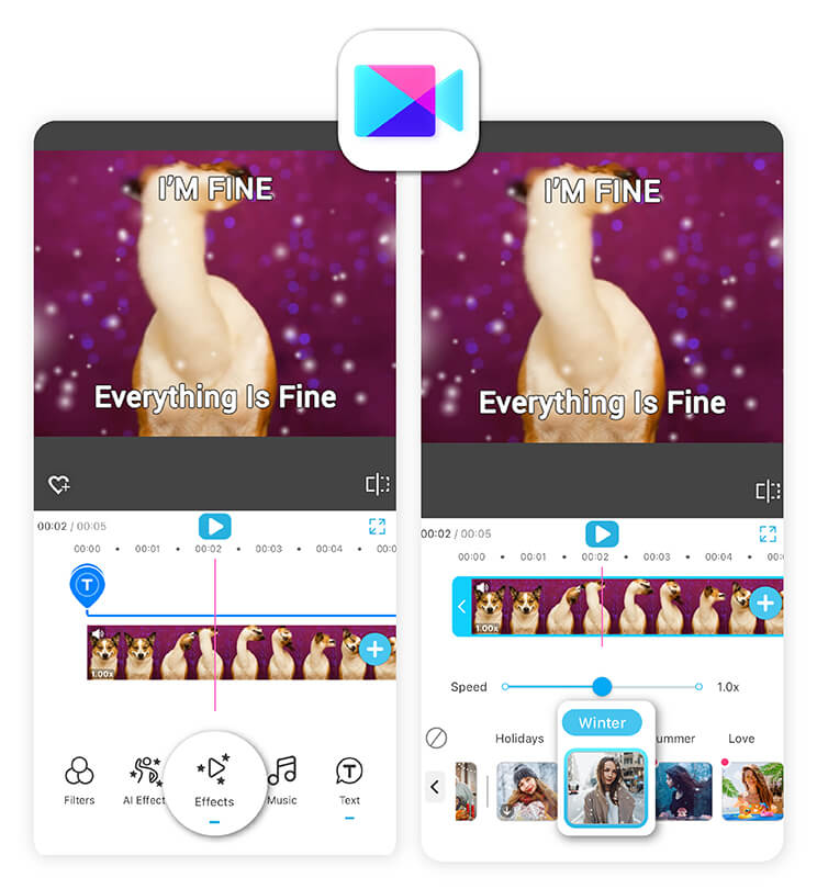 Pick a Meme Template or AI Effect