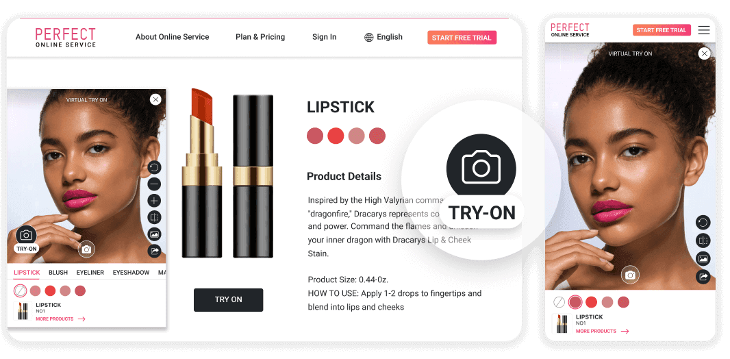 Virtual Makeup Try On in e-Commerce