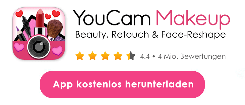 Entdecke die besten Retouch- & Reshape-Tools mit YouCam Makeup.