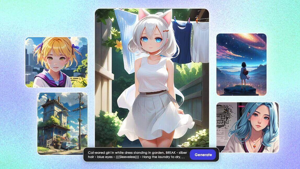 AI 生成圖像範例