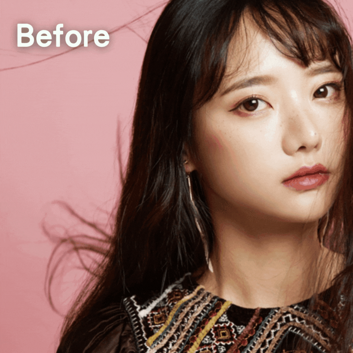 頭髮修圖前後對比 修圖頭髮App-修瀏海App-補頭髮空隙App