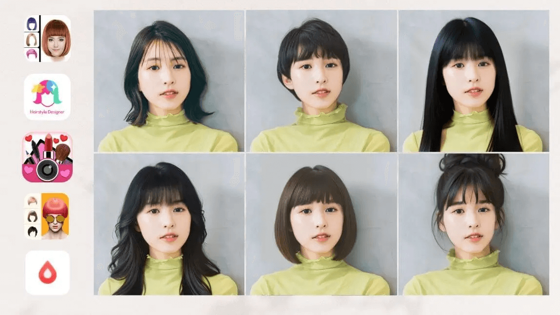 AI 換髮型 App 推薦與教學 修圖頭髮App-修瀏海App-補頭髮空隙App