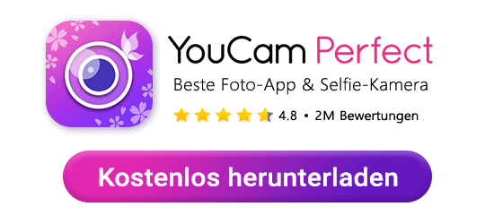 YouCam Perfect herunterladen Lade jetzt YouCam Perfect herunter und finde deinen Promi-Doppelgänger.