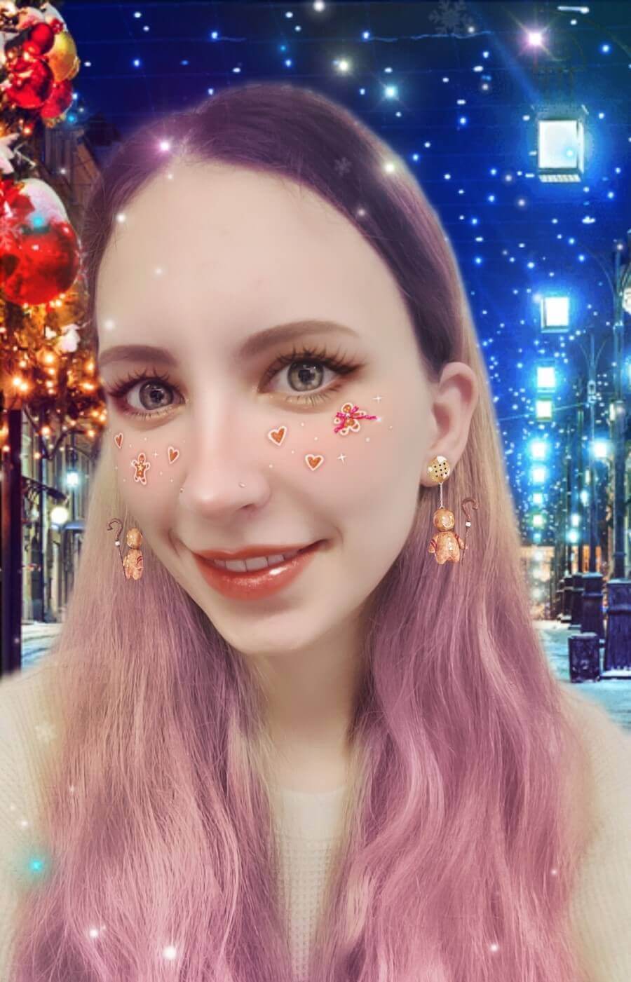 Cute Gingerbread filter