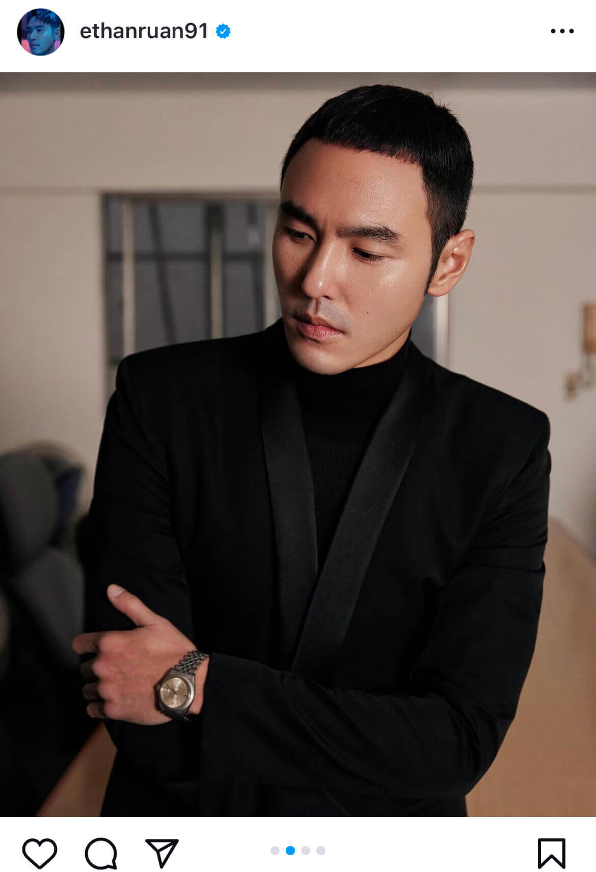 阮經天痞帥感寸頭