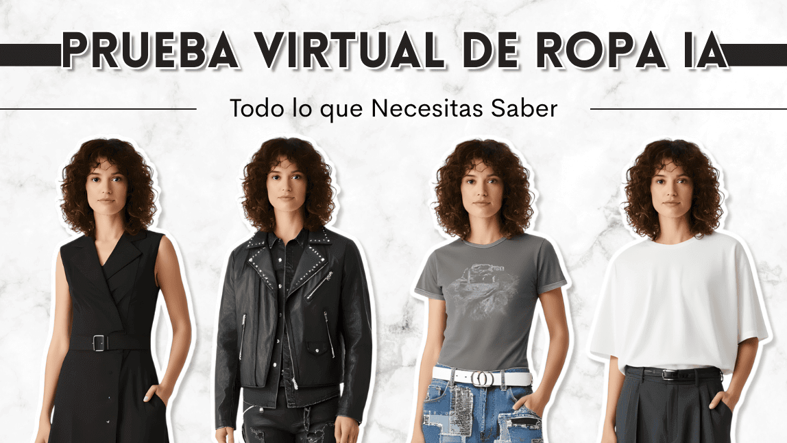 Vista comparativa antes y después con prueba virtual de ropa IA. Vista comparativa antes y después con prueba virtual de ropa IA.