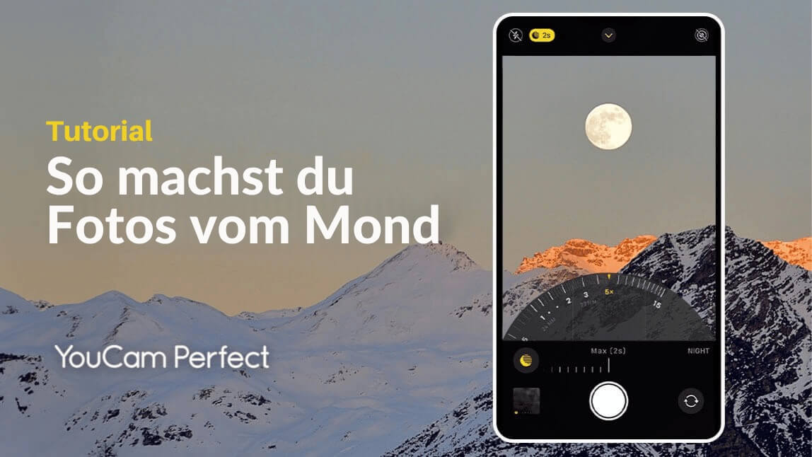 Foto vom Mond machen: iPhone-Tipps für scharfe Bilder