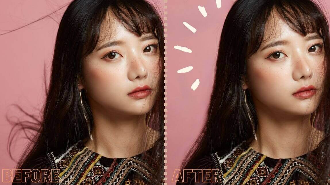 頭髮修圖教學|補髮縫、頭髮毛躁修圖App推薦!3招教你填補髮際線、瀏海分岔