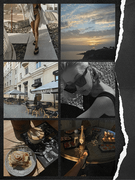 Moderne Vorlage für eine Insta-Story mit minimalistischem Layout.