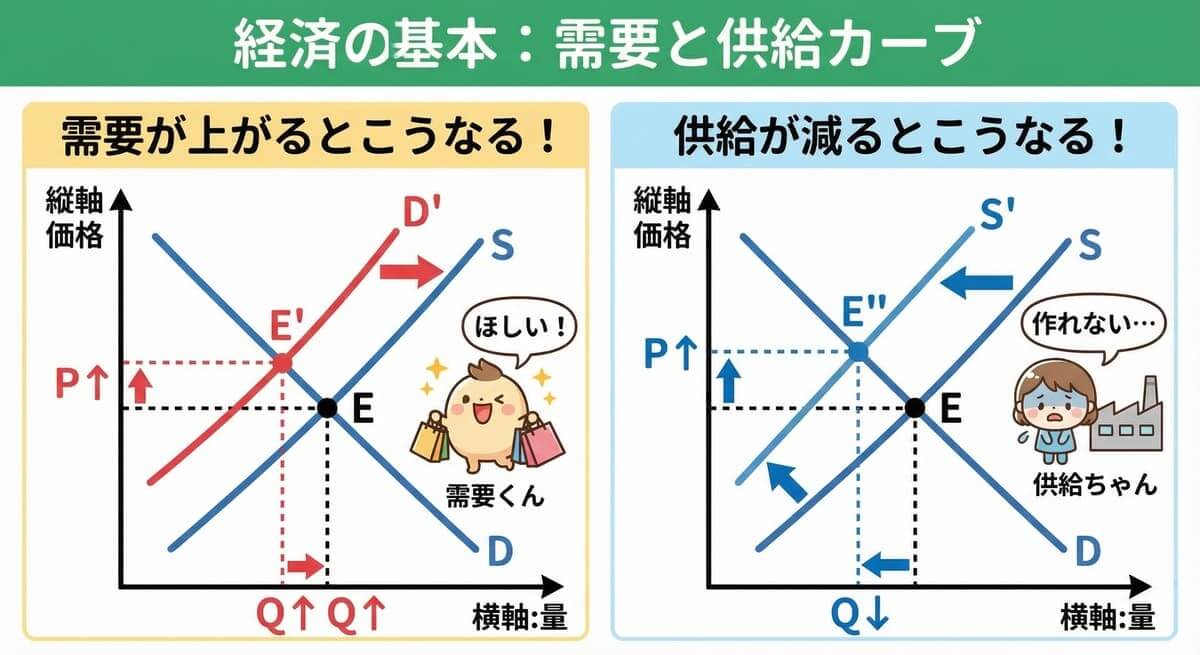 経済の基本原理を子供向けに分かりやすくイラスト化 経済の基本原理を子供向けに分かりやすくイラスト化