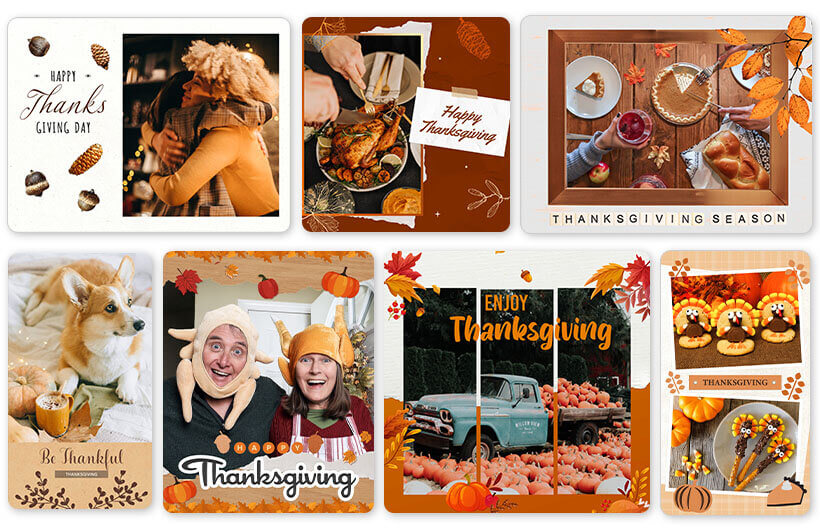 Best Thanksgiving Card Templates for iPhone and Android in the best free thanksgiving card maker