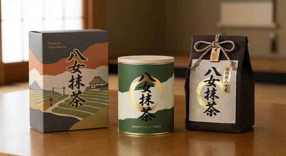 Nano Banana Proで作った抹茶のパッケージデザイン Nano Banana Proで作った抹茶のパッケージデザイン