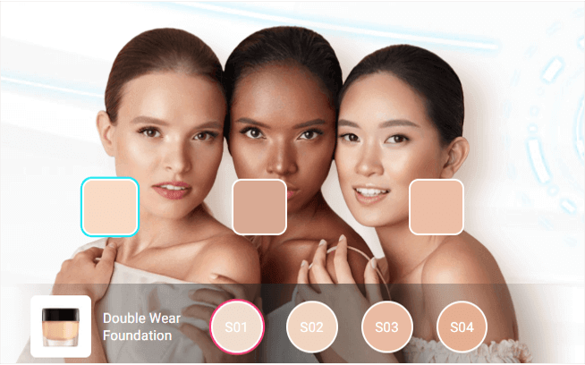 Foundation Finder: corrispondenza colori fondotinta i