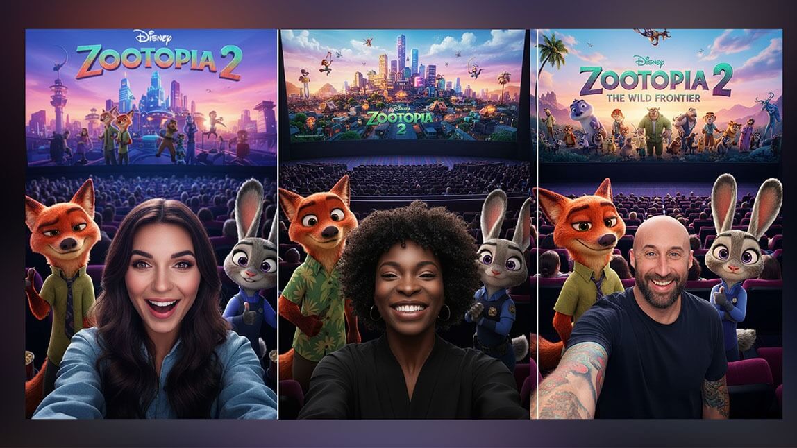 Zootopia 2 Filter:How to Take a Photo With Zootopia Characters Using AI