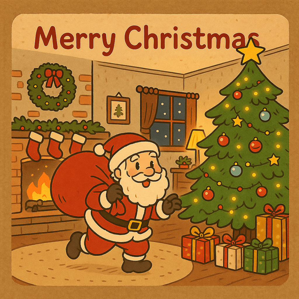 聖誕老公公卡片 聖誕卡片-聖誕賀卡-手作Merry Christmas卡片創意