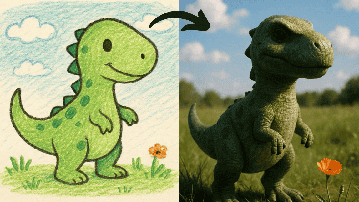 Transformar Desenhos em Imagens Realistas com ChatGPT Transformar Desenhos em Imagens Realistas com ChatGPT