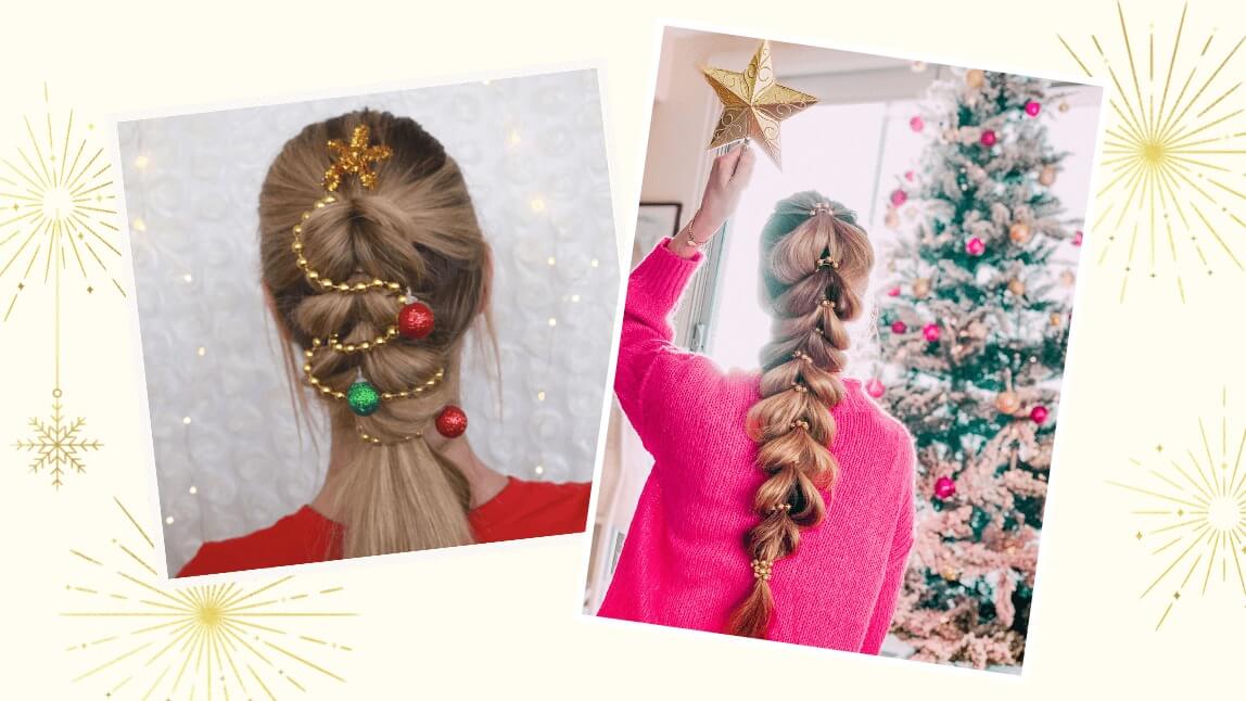 Weihnachtsfrisuren: 3 festliche Frisuren zum Nachmachen