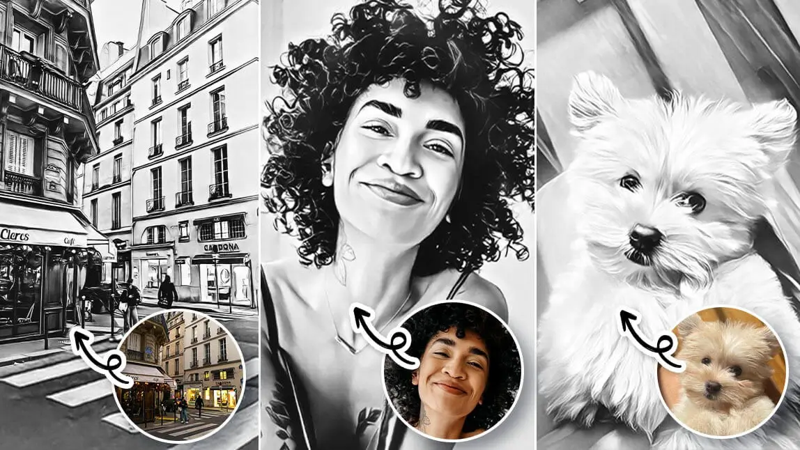 Photo to Sketch Converter: Turn Photo into Line Drawing