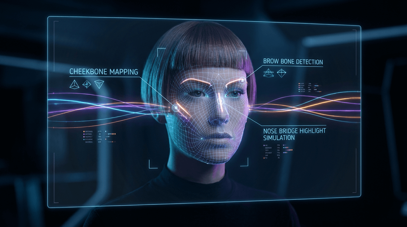 AI maps highlight zones and simulates glow intensity with precision. AI maps highlight zones and simulates glow intensity with precision.
