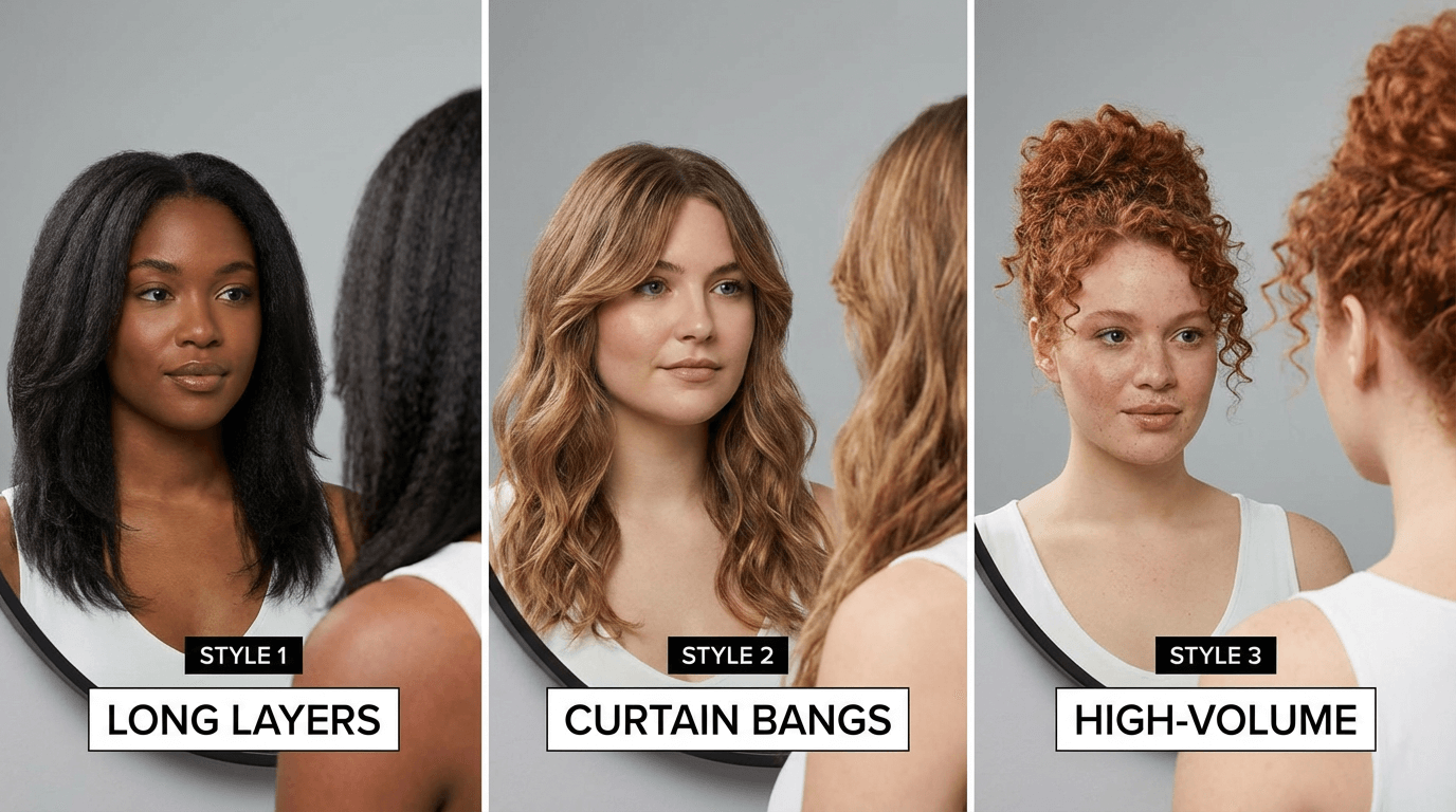 Best Hairstyles for a Wide Face (Men & Women) Best Hairstyles for a Wide Face (Men & Women)