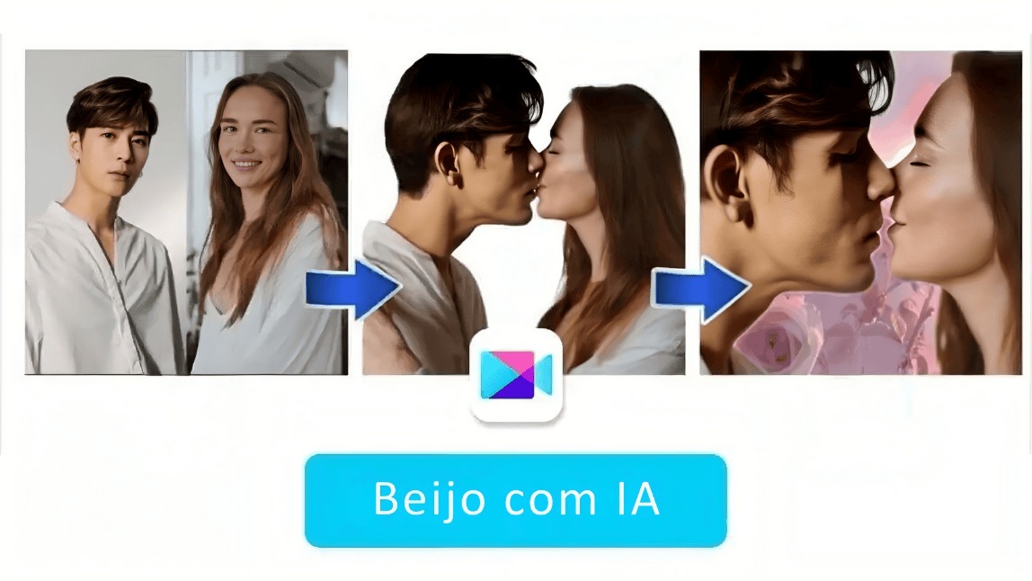 App de Beijo IA Grátis: Crie Vídeos e Fotos Beijando