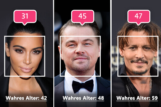 Beantworte die Frage "Wie alt sehe ich aus?" mit der besten App.