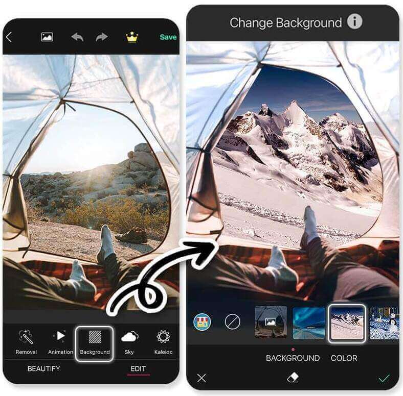 Fond paysage d'hiver Arrière plan paysage hiver
