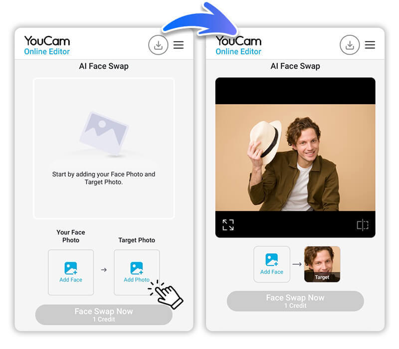 Upload a Target Photo