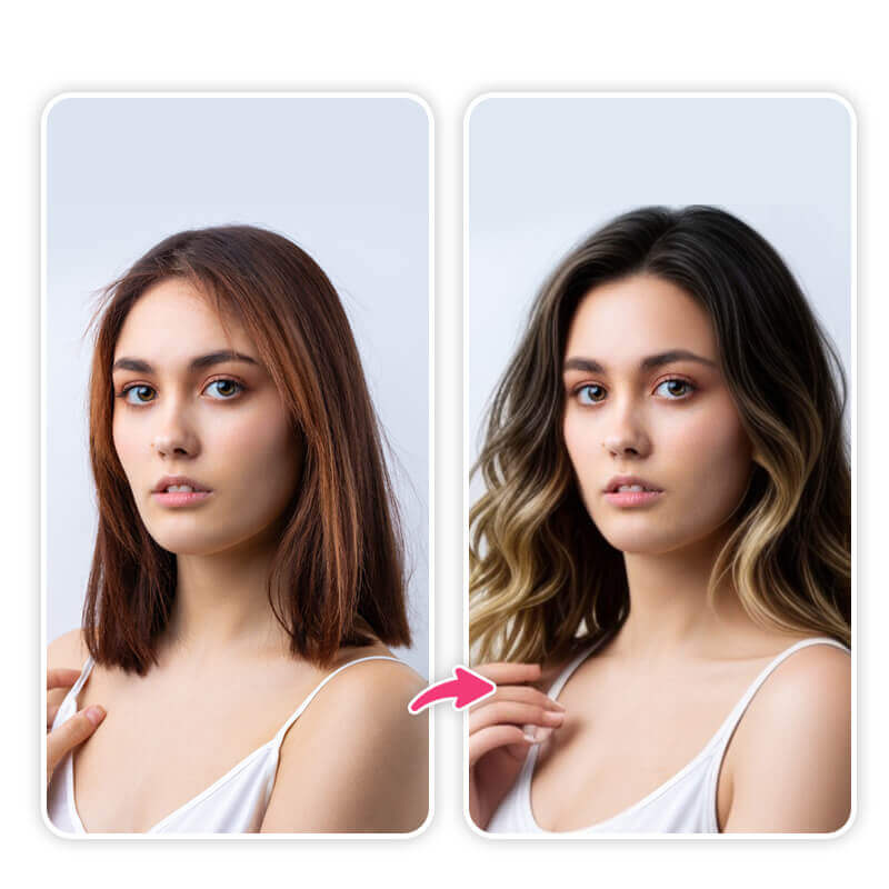 blonde balayage filter