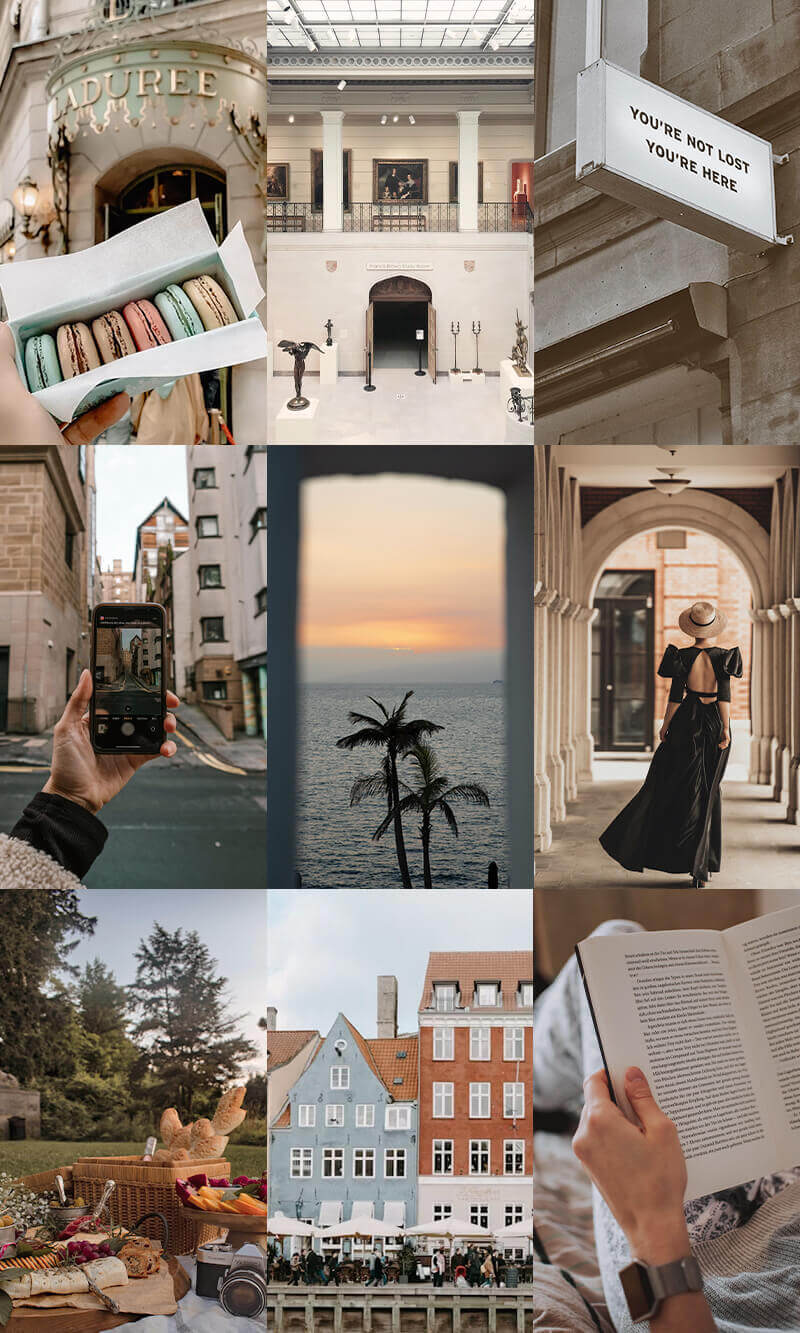 Beispiel für eine November Dump Instagram Story