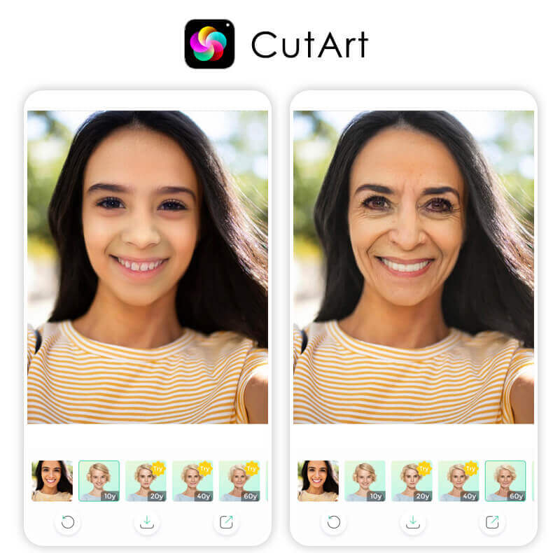 Aging-App von CutArt