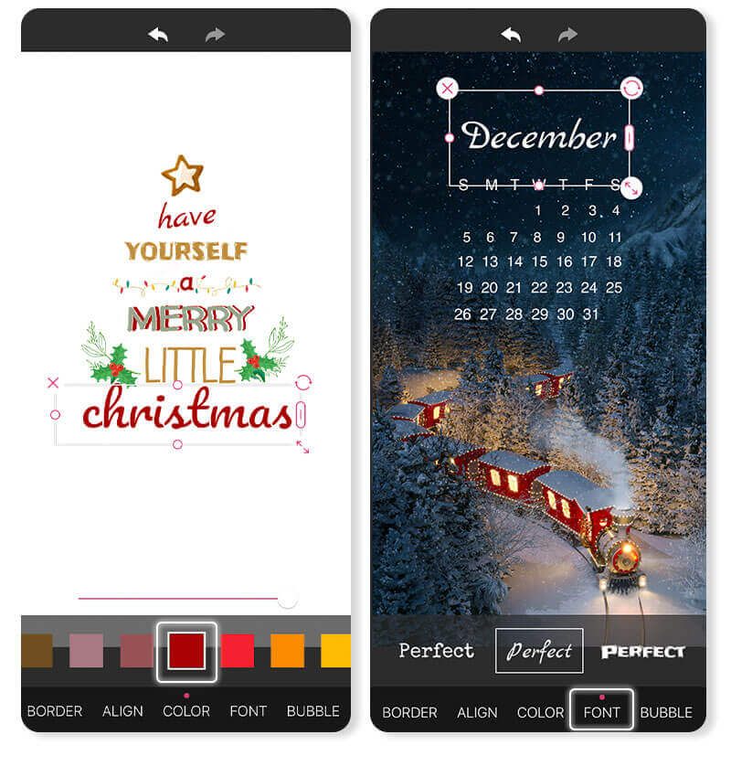 Ajouter Joyeux Noël sur photo Ajouter du texte Joyeux Noël sur photo