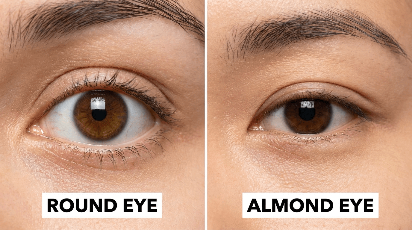 Almond vs Round Eyes Almond vs Round Eyes