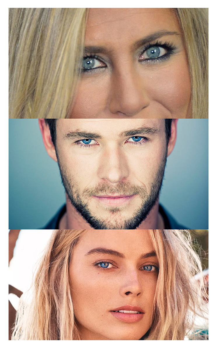 Which Celebrity Has Blue Eyes?