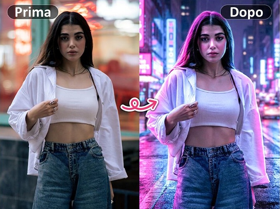 Funzione da Immagine a Immagine di YouCam Perfect