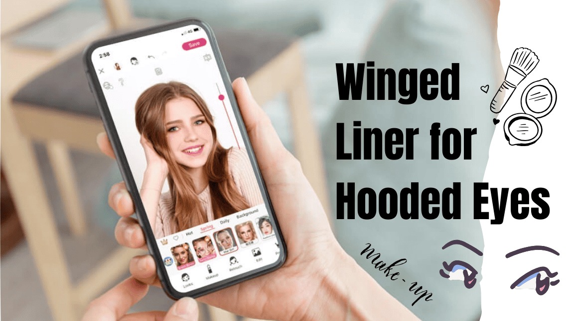 Winged Liner for Hooded Eyes: Best Techniques & Virtual Try-On