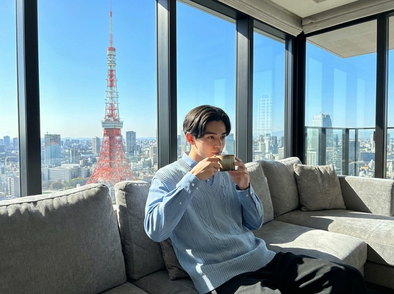 シーン③週末にコーヒーでリラックス シーン③週末にコーヒーでリラックス