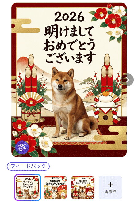 柴犬の年賀状 柴犬の年賀状